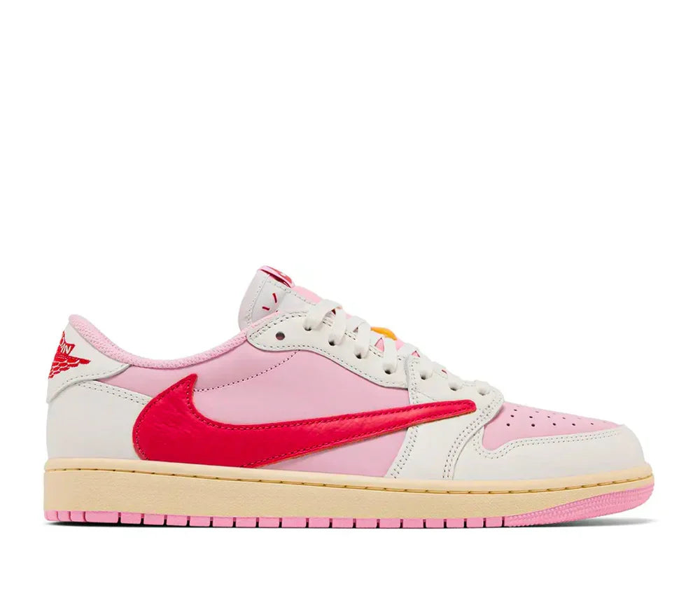 Air Jordan 1 Retro Low OG SP Travis Scott Sail Tropical Pink