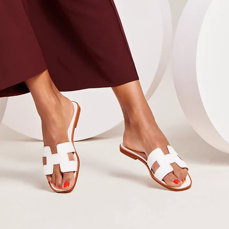 Sandales Oran Blanc