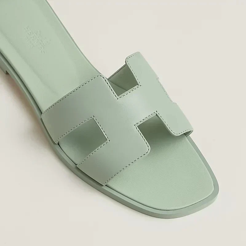 Claquettes Vert d'eau