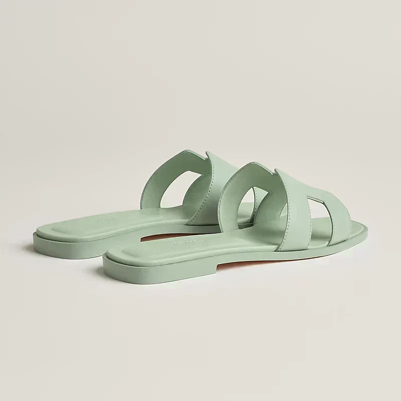 Claquettes Vert d'eau