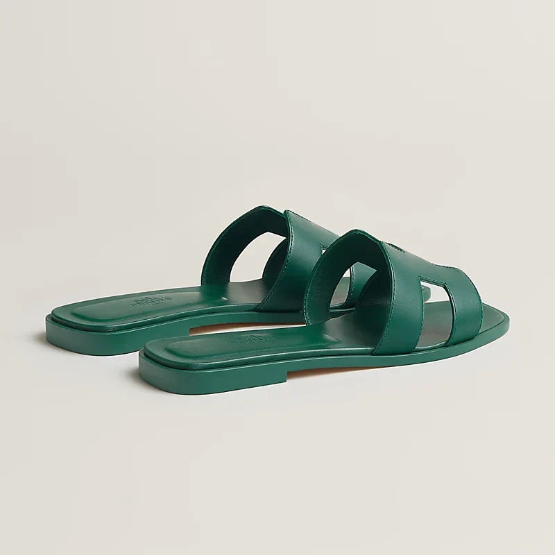 Claquettes Vert viride