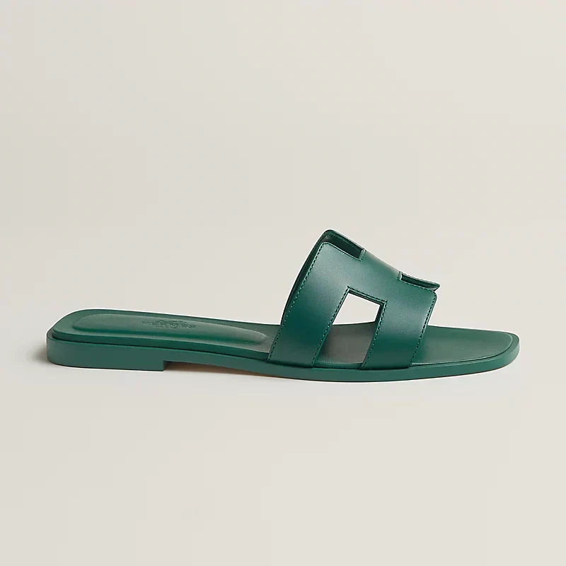 Claquettes Vert viride