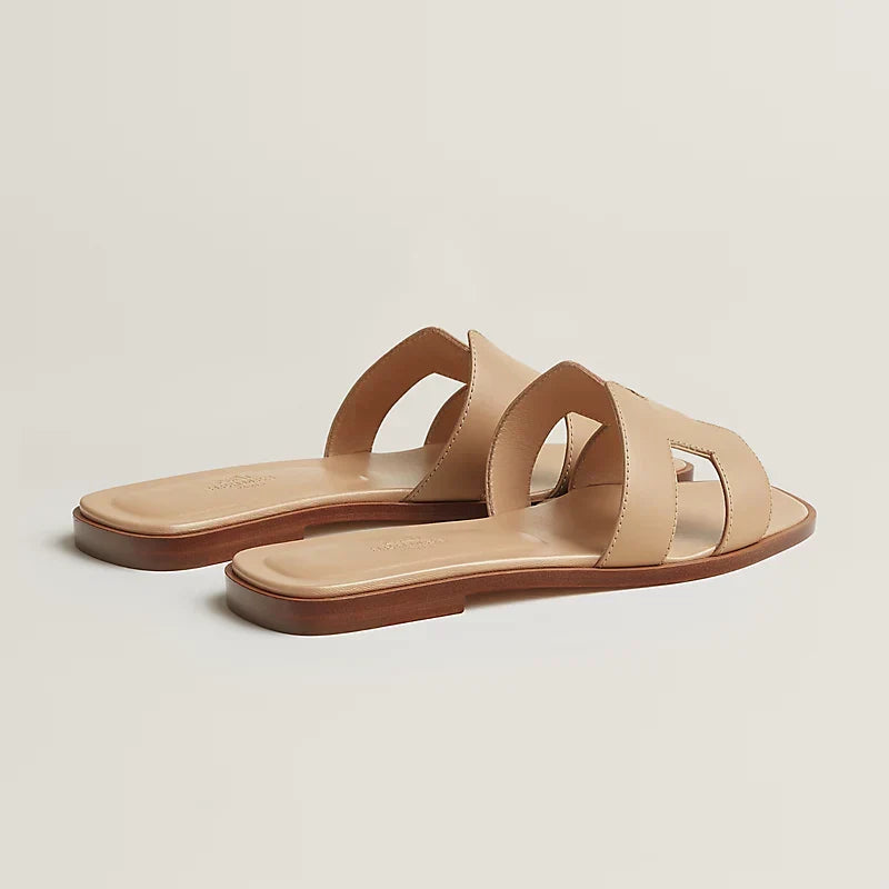 Claquettes Beige Natura