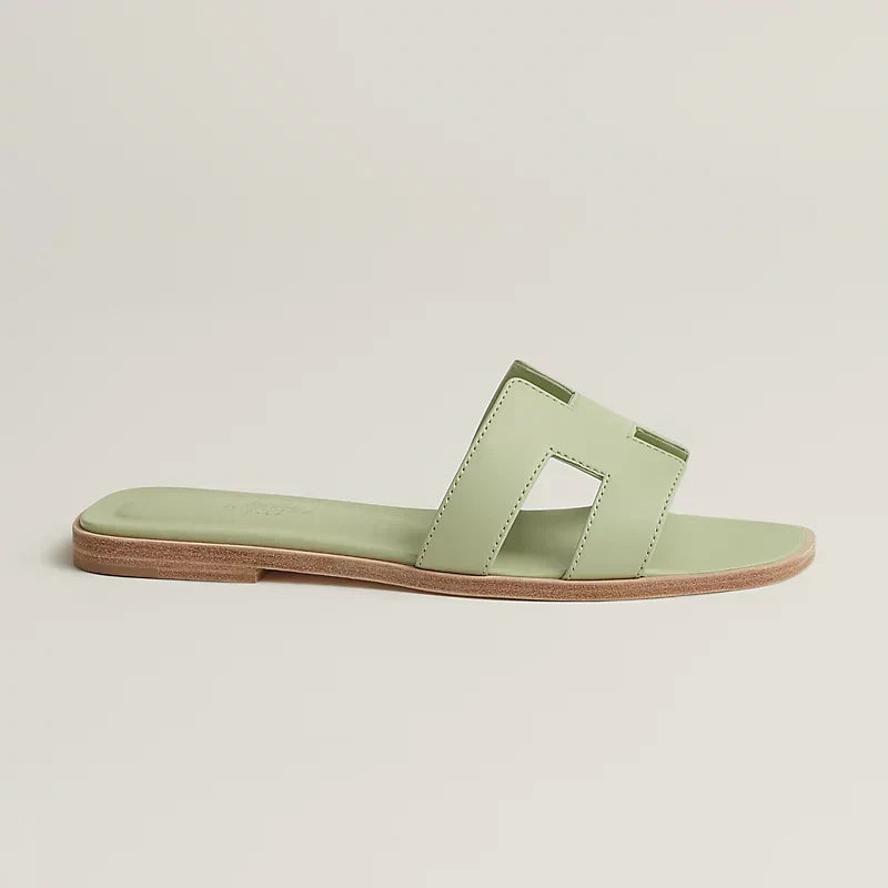 Claquettes Vert de mer