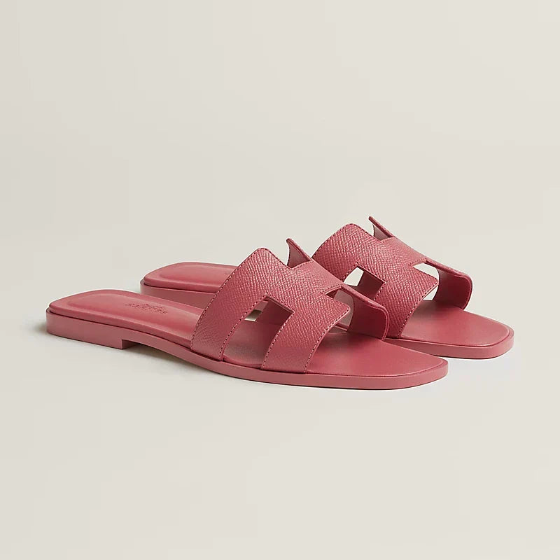 Claquettes Rose de Venise