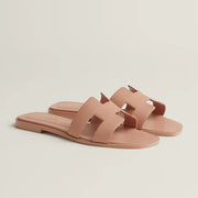 Claquettes Beige perlino