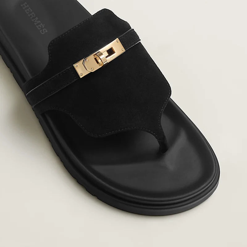 Sandales Empire - Noir Porcelaine