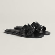 Sandales Oran - Noir Petillant