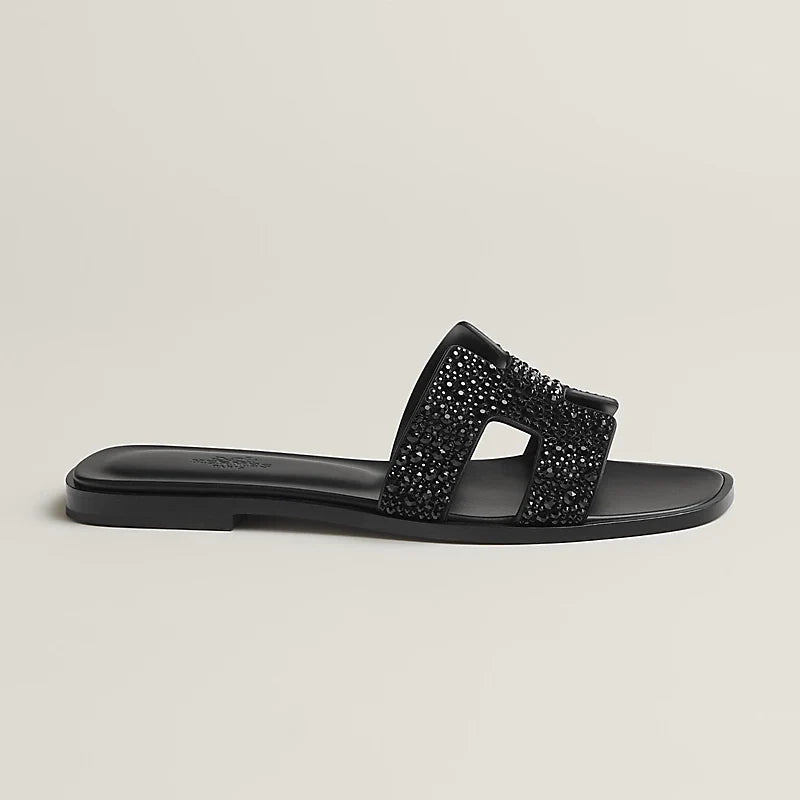 Sandales Oran - Noir Petillant